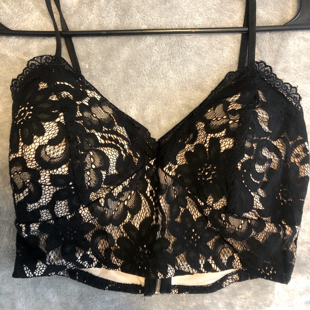 Charlotte Russe lace bustier
